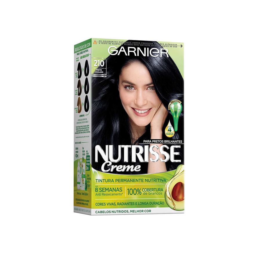 Nutrisse Coloração creme 210 café Azulado