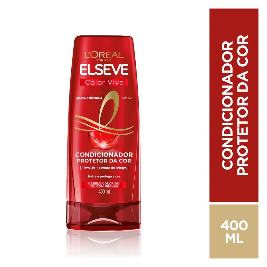 Elseve Condicionador L'Oréal Paris Colorvive 400ml