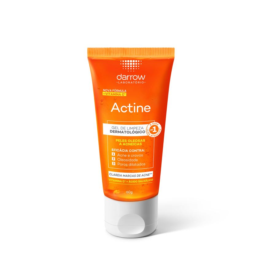 Actine Gel de Limpeza Facial Darrow Antioleosidade 60g