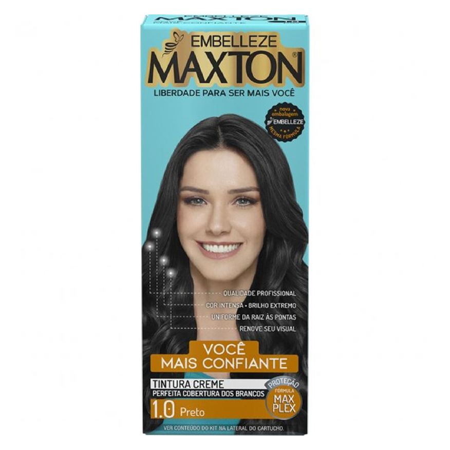 Maxton Tintura Preto 1.0