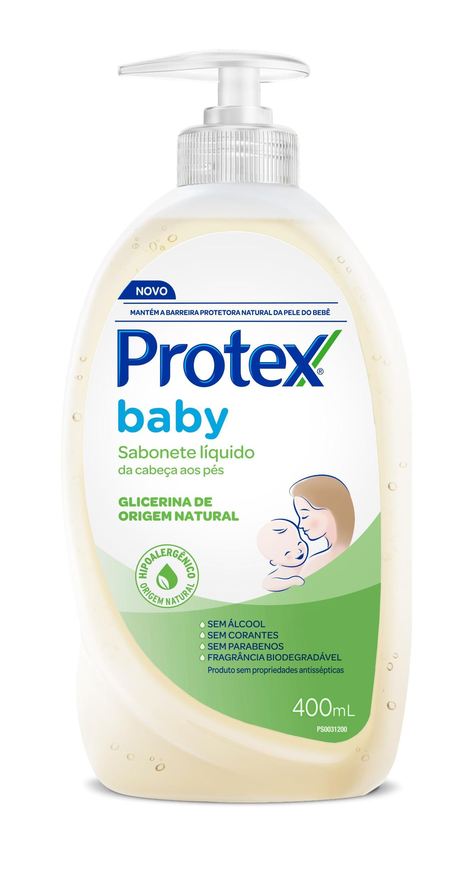 Protex Sabonete Líquido Infantil Baby Glicerina 400ml