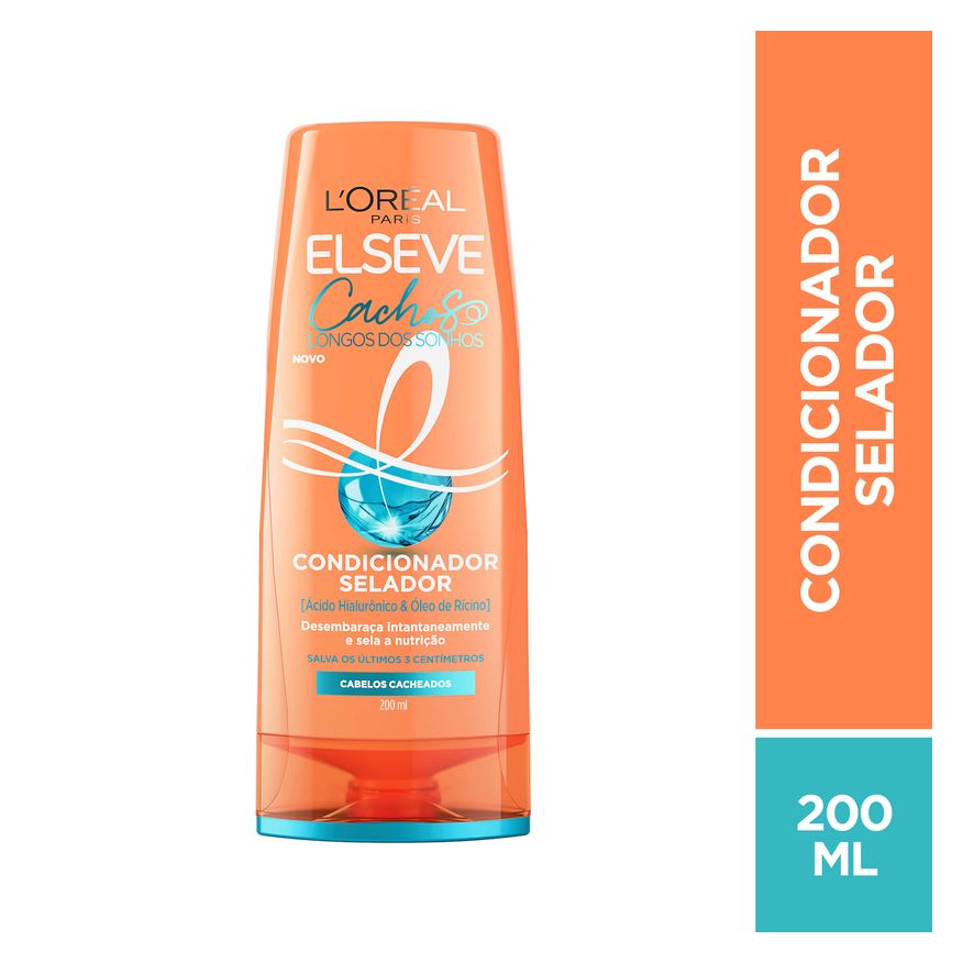 Elseve Condicionador Cachos Longos dos Sonhos Selador 200ml
