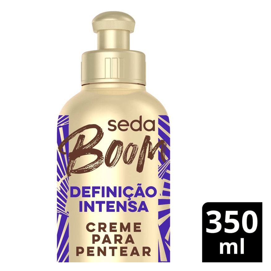 Seda Creme de Pentear Boom Eternamente Cachos Definição Intensa 350ml