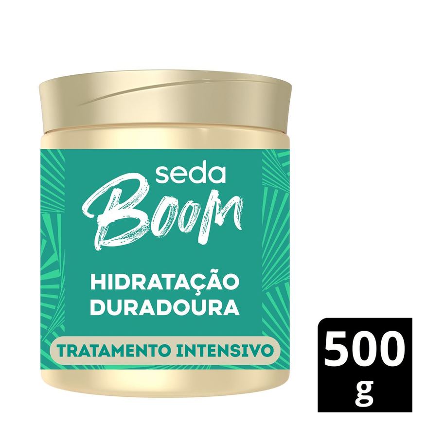 Seda Máscara Capilar Boom Ginga dos Cachos Hidratação Douradora 500g
