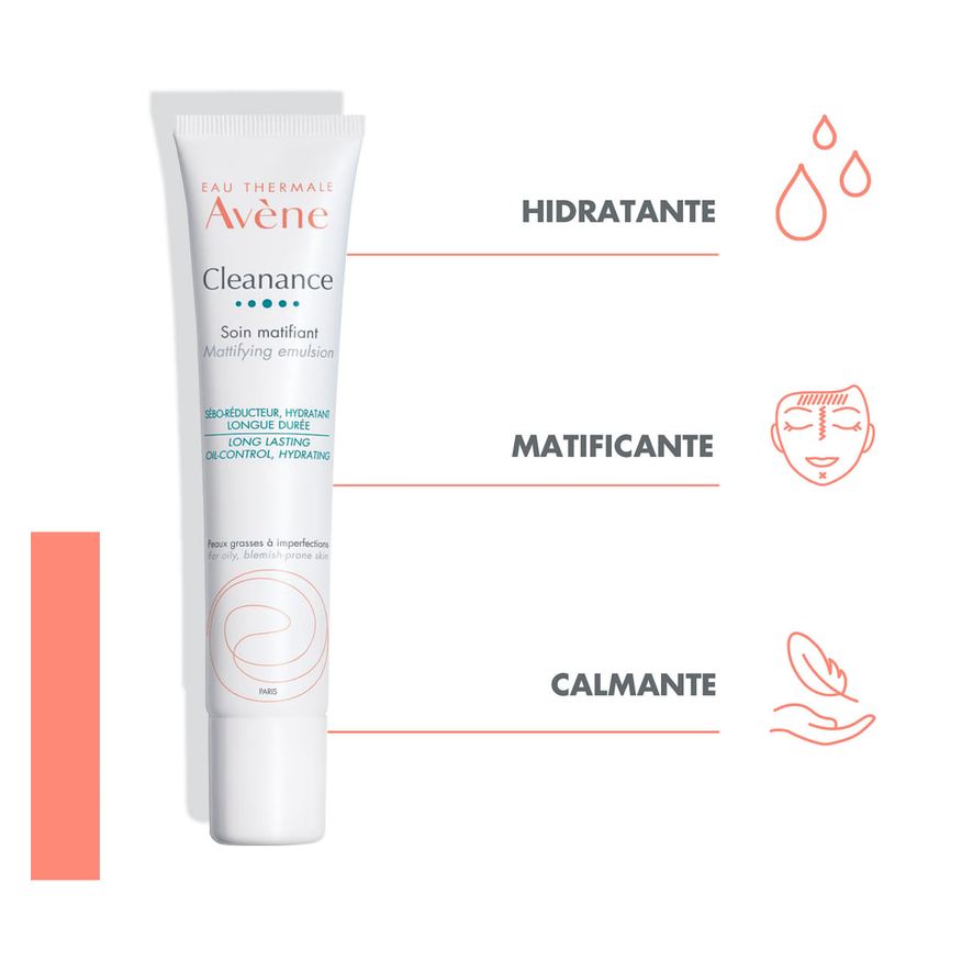 Avene Hidratante Facial Avène Cleanance Matificante 40ml