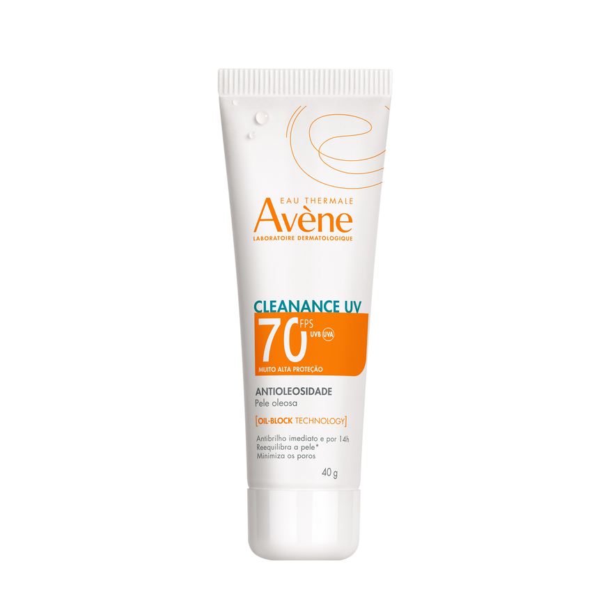 Avene Protetor Solar Facial Avène Cleanance UV Antioleosidade FPS70 40g