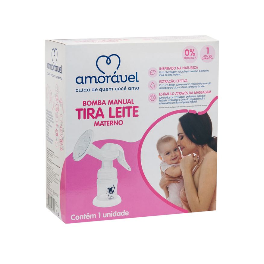 Amoravel Bomba Tira Leite Manual