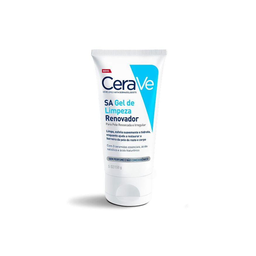 CeraVe Gel de Limpeza Facial SA Renovador Pele Ressecada Sem Perfume 150g
