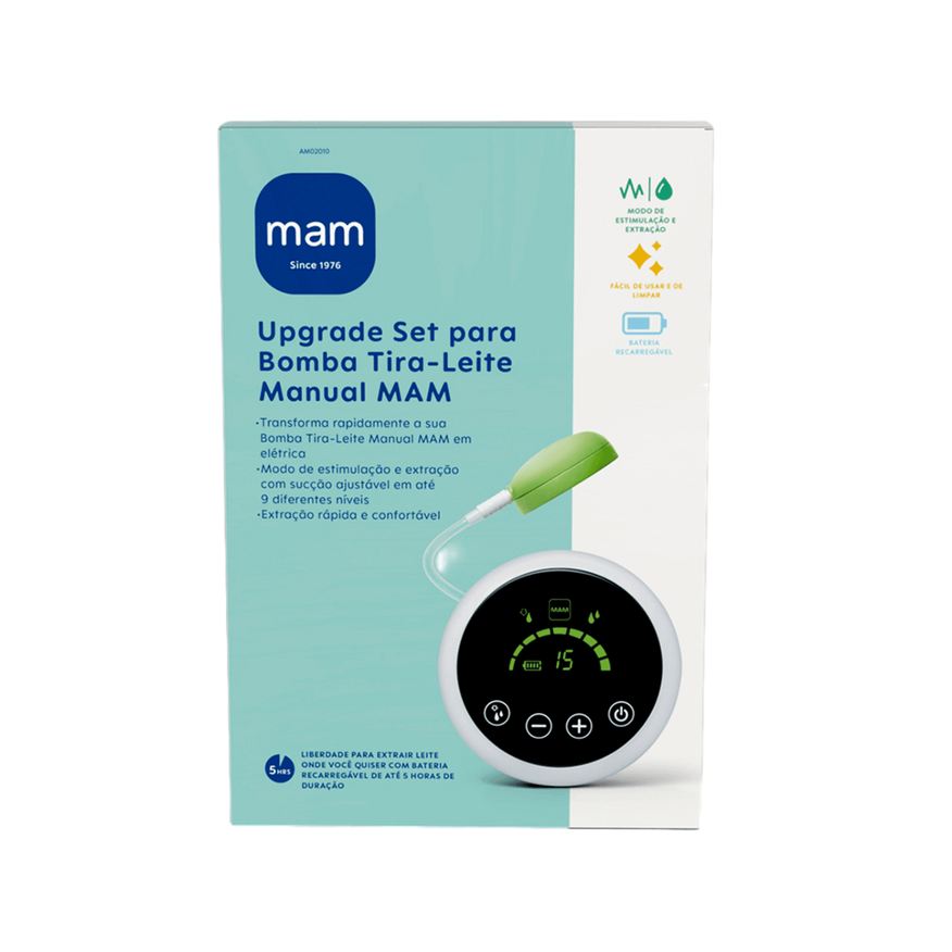 MAM Adaptador Elétrico para Bomba Tira Leite Manual 1 Unidade