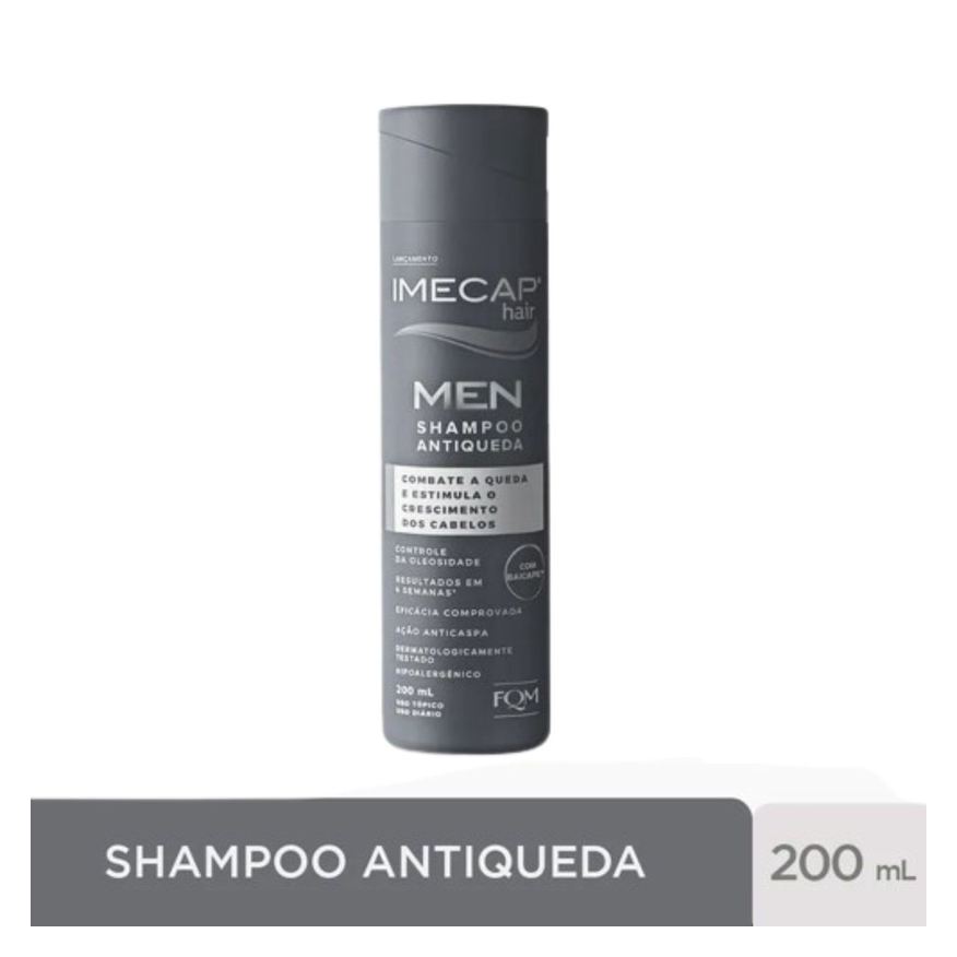 Imecap Shampoo Hair Men Antiqueda 200ml