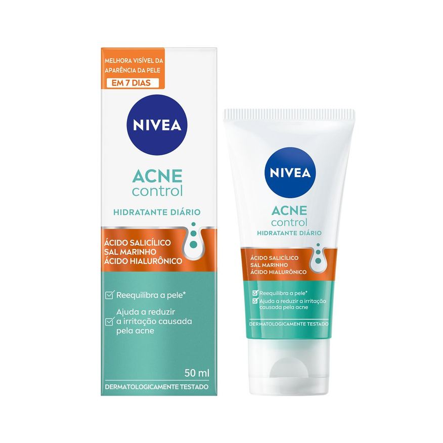 Nivea Hidratante Facial Acne Control Antioleosidade 50ml