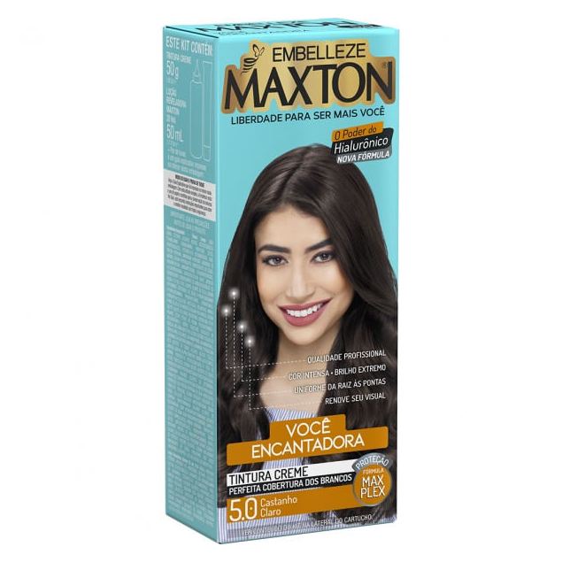 Maxton Tintura Castanho Claro 5.0