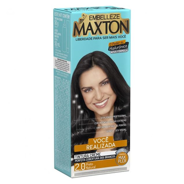 Maxton Tintura Preto Natural 2.0