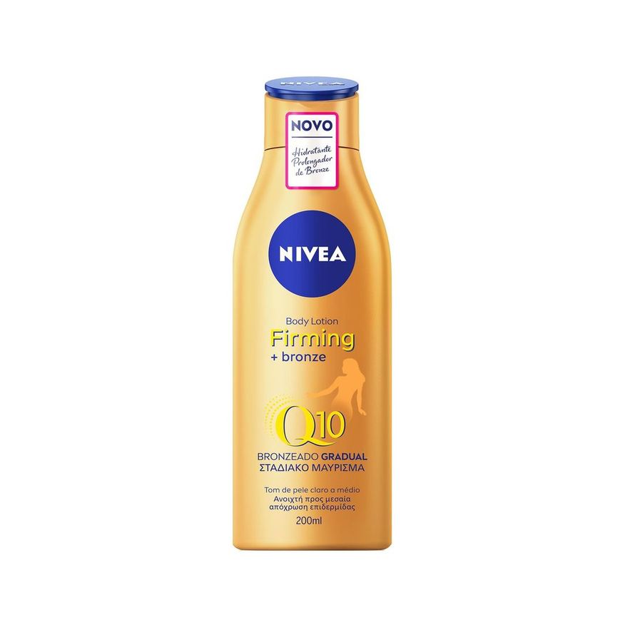 Nivea Loção Corporal Q10 Firmador Prolongador de Bronze 200ml