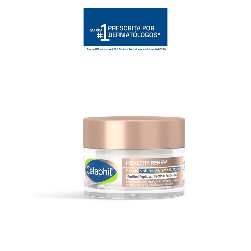 Cetaphil Creme Facial Healthy Renew Anti Idade Reparador Noturno 50g