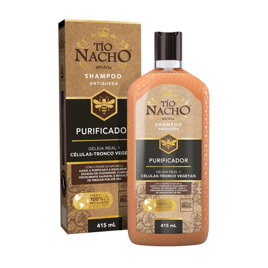 Tio Nacho Shampoo Tío Nacho Purificador Antiqueda 415ml