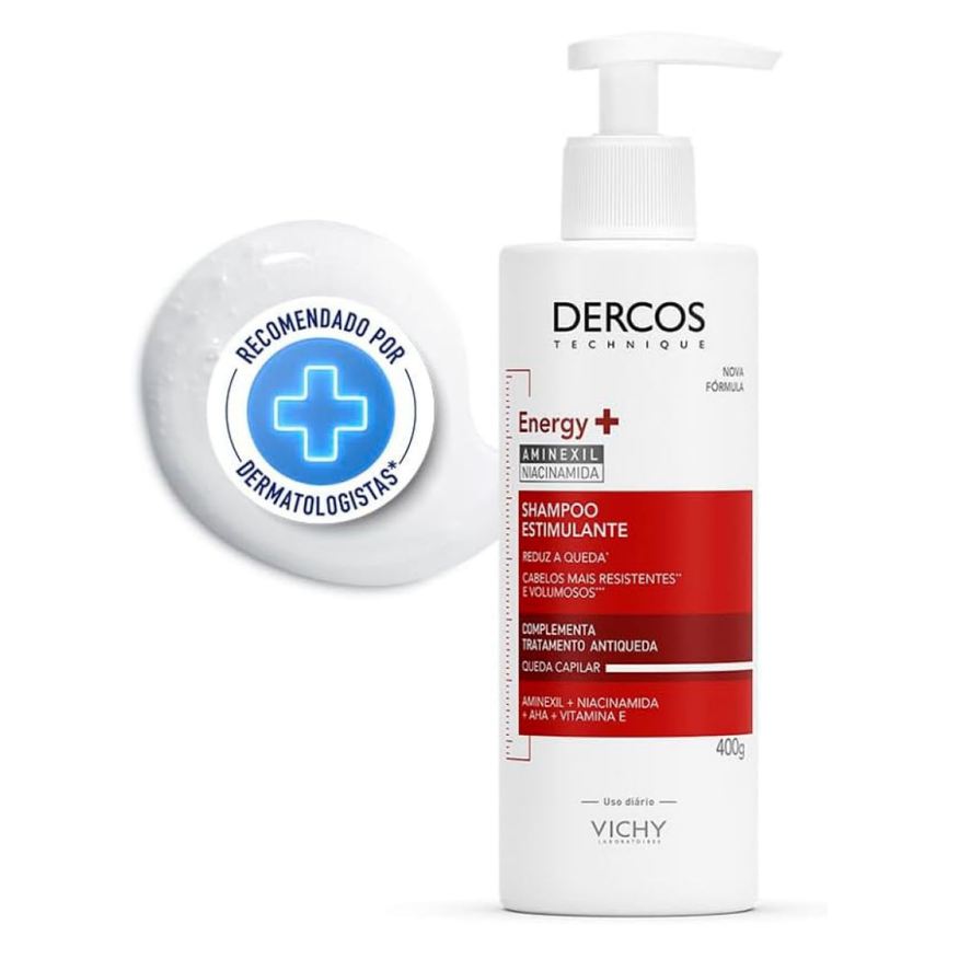 Dercos Shampoo Vichy Energy+ Antiqueda 400ml