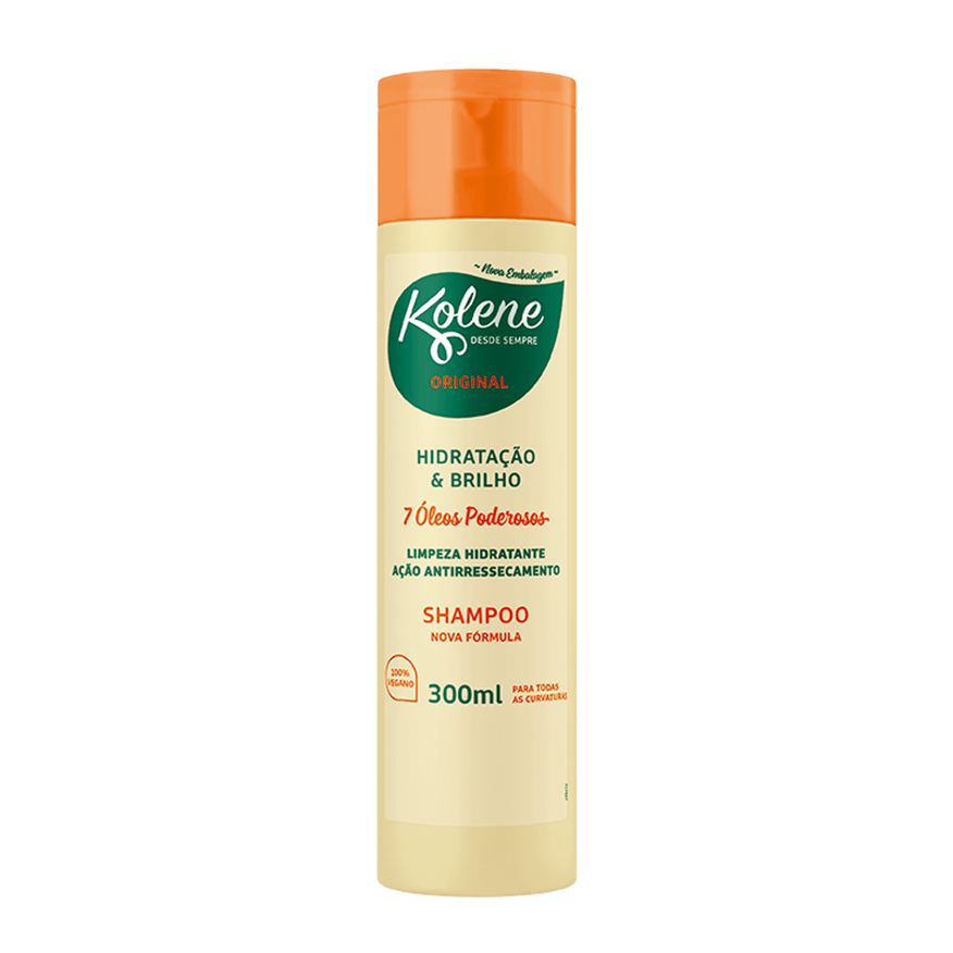 Kolene Shampoo Original Hidratação & Brilho 300ml