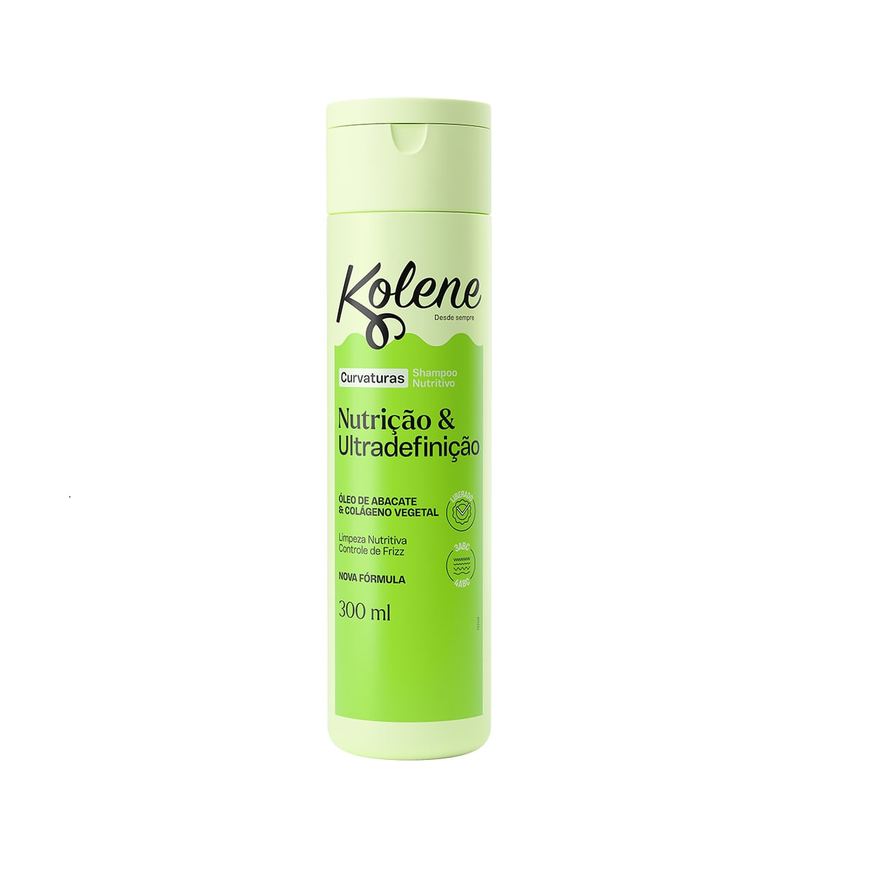 Kolene Shampoo Curvaturas Nutrição e Ultradefinição 300ml