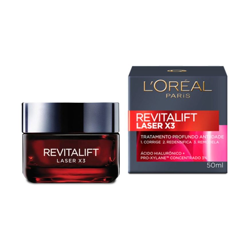 Loreal Paris Creme Facial L'Oréal Paris Revitalift Laser X3 Hidratante Anti Idade Diurno 50ml