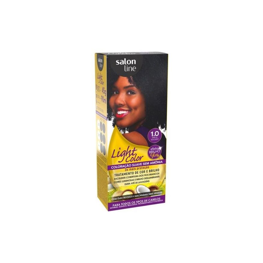 Salon Line Tintura Sem Perfume Light Col 1