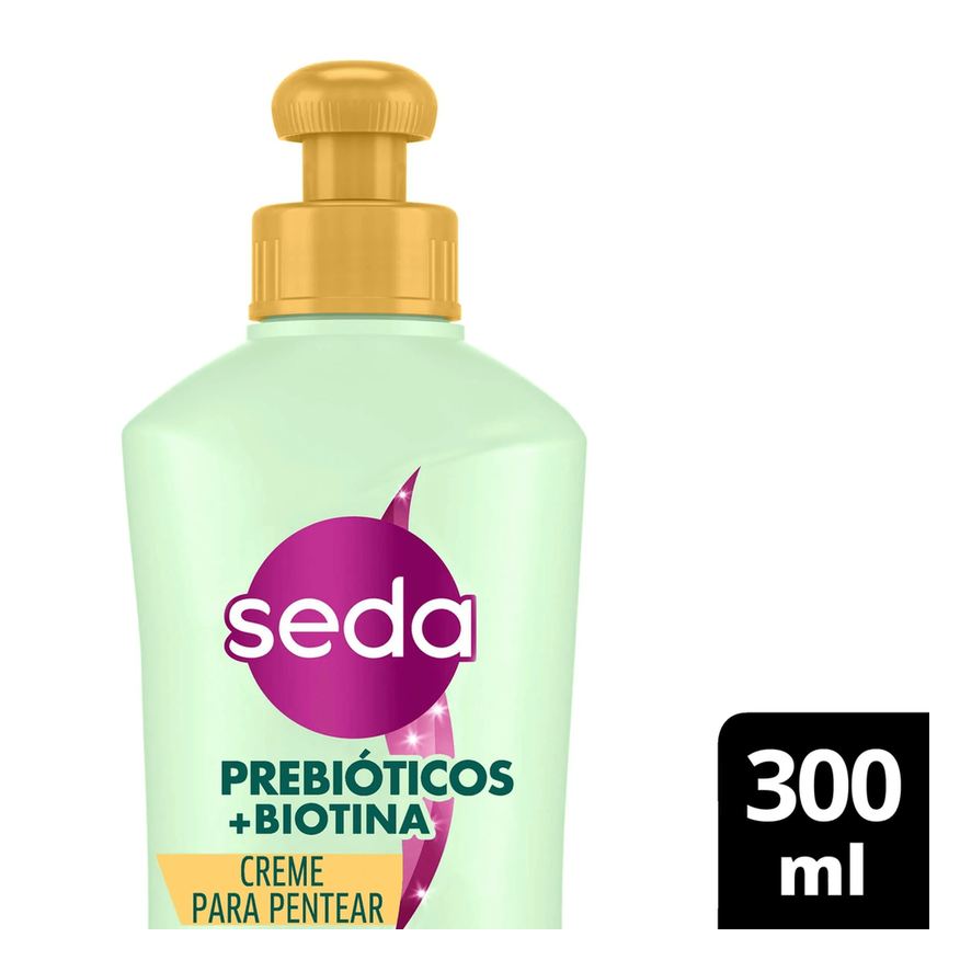 Seda Creme de Pentear Força & Crescimento Prebióticos + Biotina 300ml