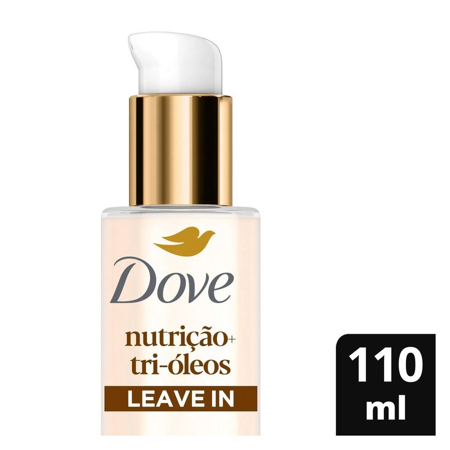 Dove Leave-In de Tratamento Nutrição + Tri-Óleos 110ml