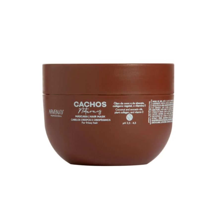 Natura Máscara Capilar 2 em 1 Arvensis Cachos Naturais 450g