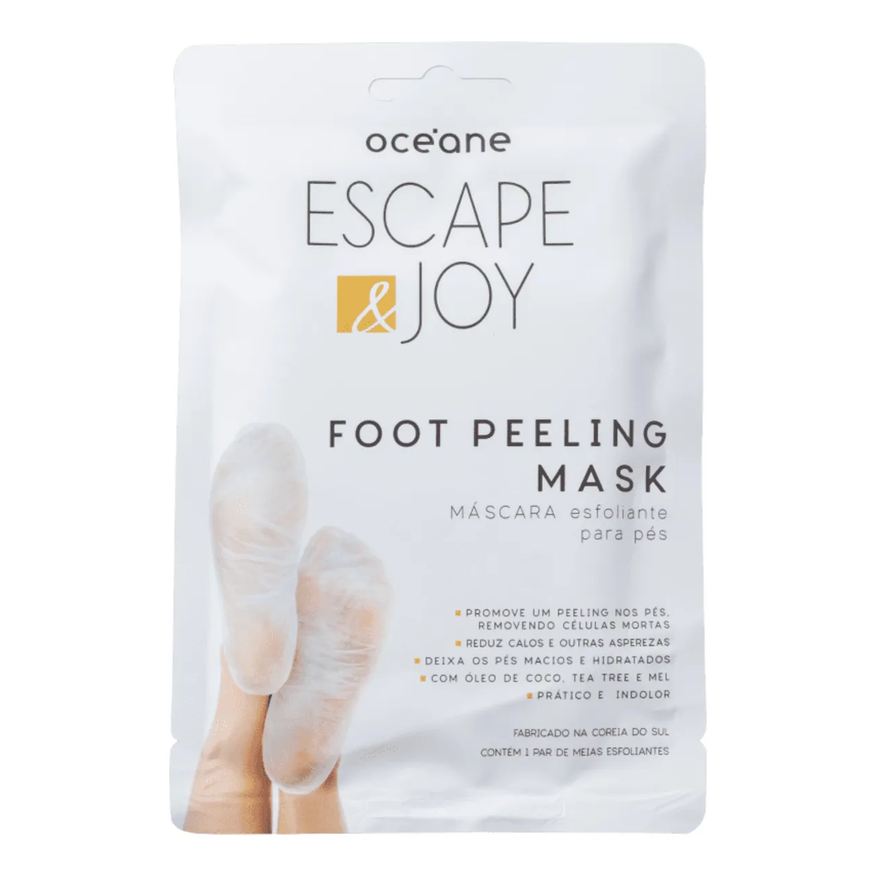 Esfoliante Máscara para os Pés Océane Escape & Joy 1 par