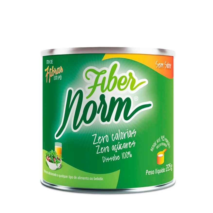 de Mix Fibras Fibernorm em Pó Solúvel Lata com 225g
