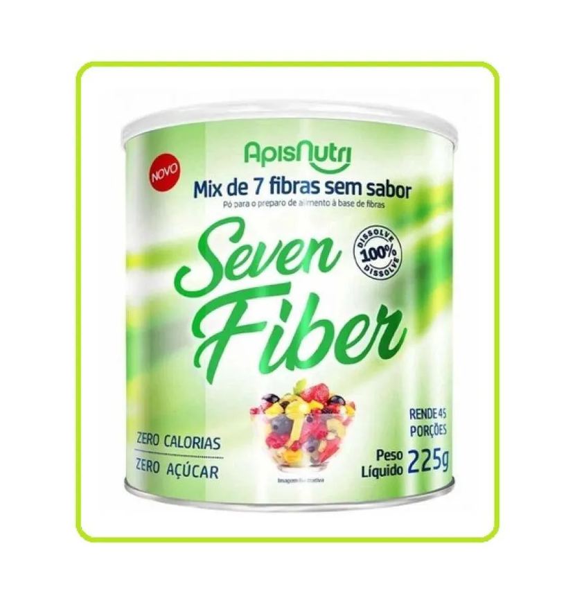 de Mix Fibras sem Sabor Seven Fiber 225g – Apisnutri