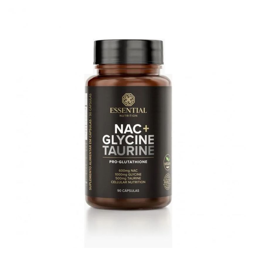 Nac + Glycine Taurine (90 cápsulas) – Padrão: Único