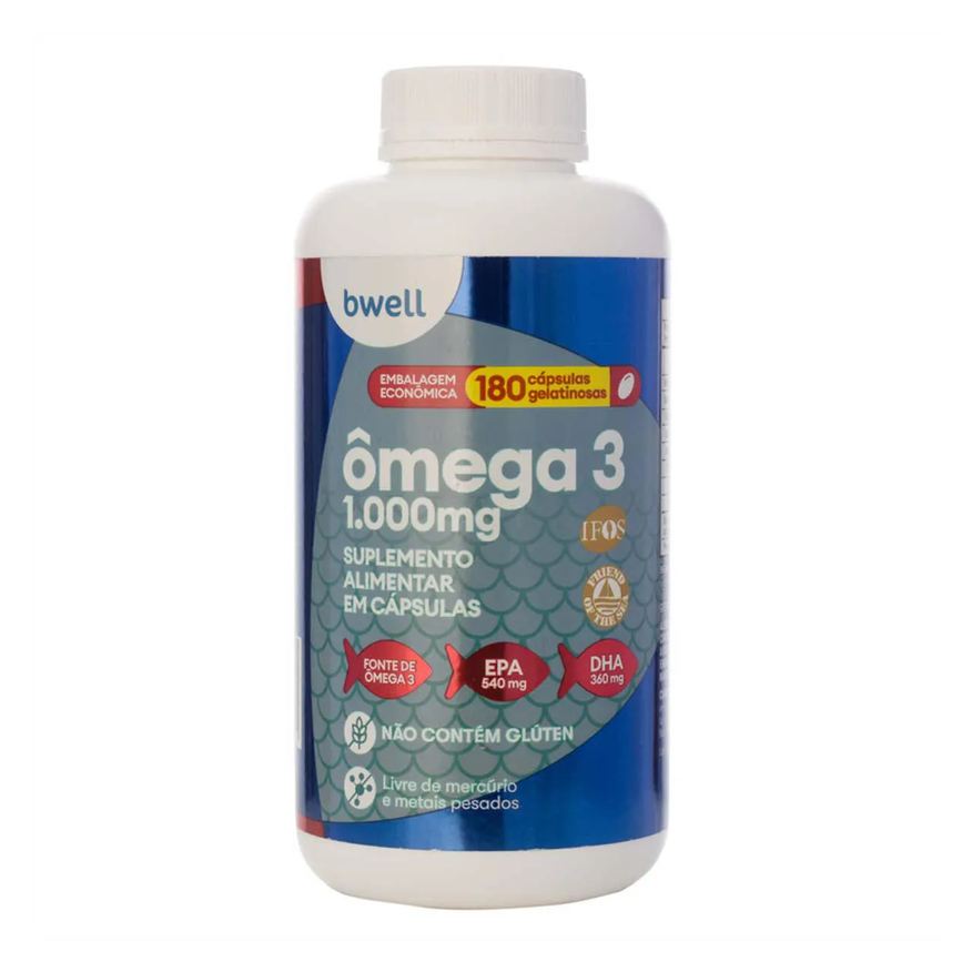 Ômega 3 bwell 180 Cápsulas