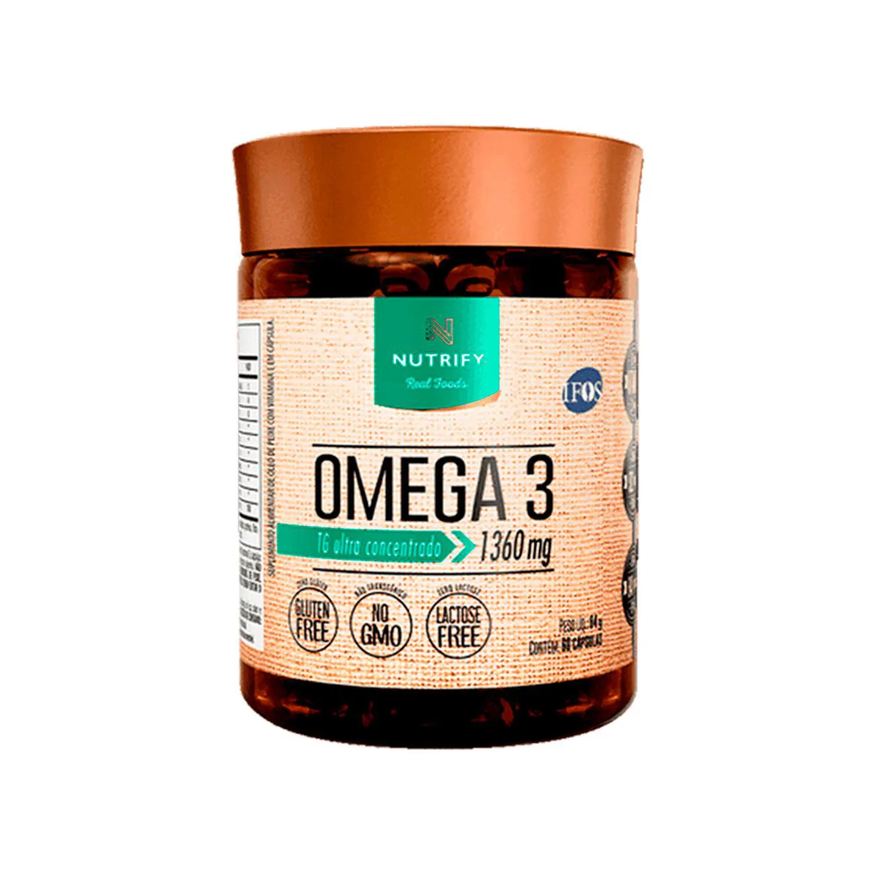 Ômega 3 Nutrify 60 cápsulas
