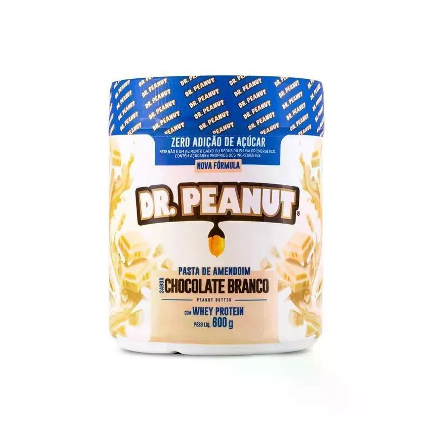 Amend Pasta de Amendoim Dr Peanut Chocolate Branco 600g