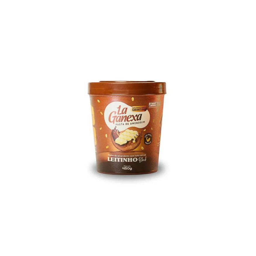 Amend Pasta de Amendoim Leitinho Black 450g – La Ganexa