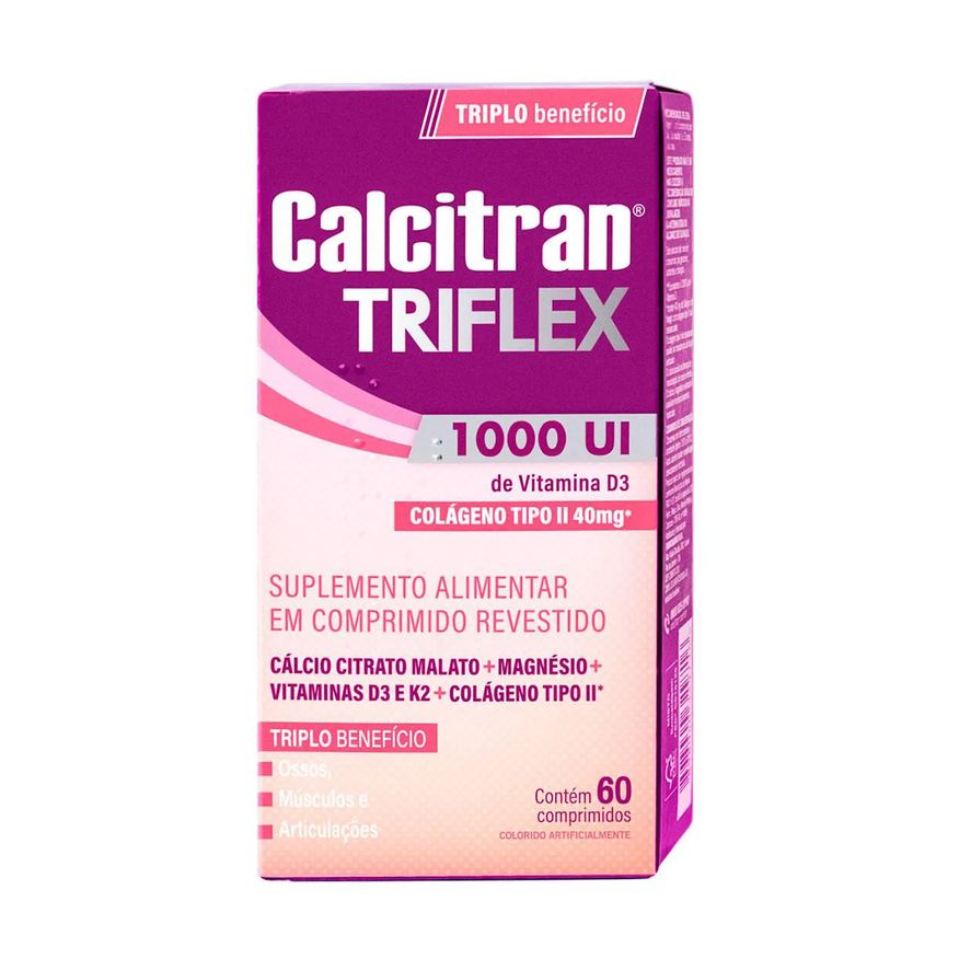 Calcitran Polivitamínico Triflex 60 comprimidos