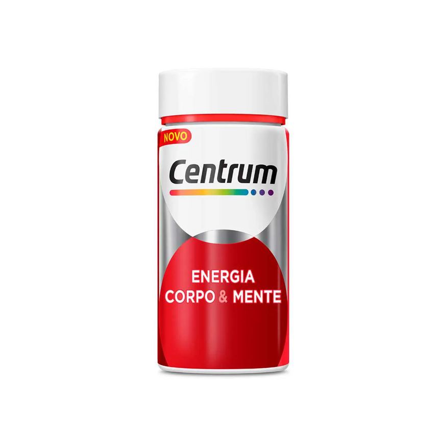 Centrum Polivitamínico Energia Corpo & Mente 60 cápsulas