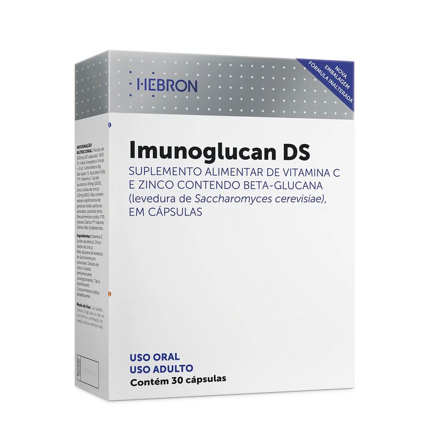 Imunoglucan Polivitamínico DS 30 cápsulas