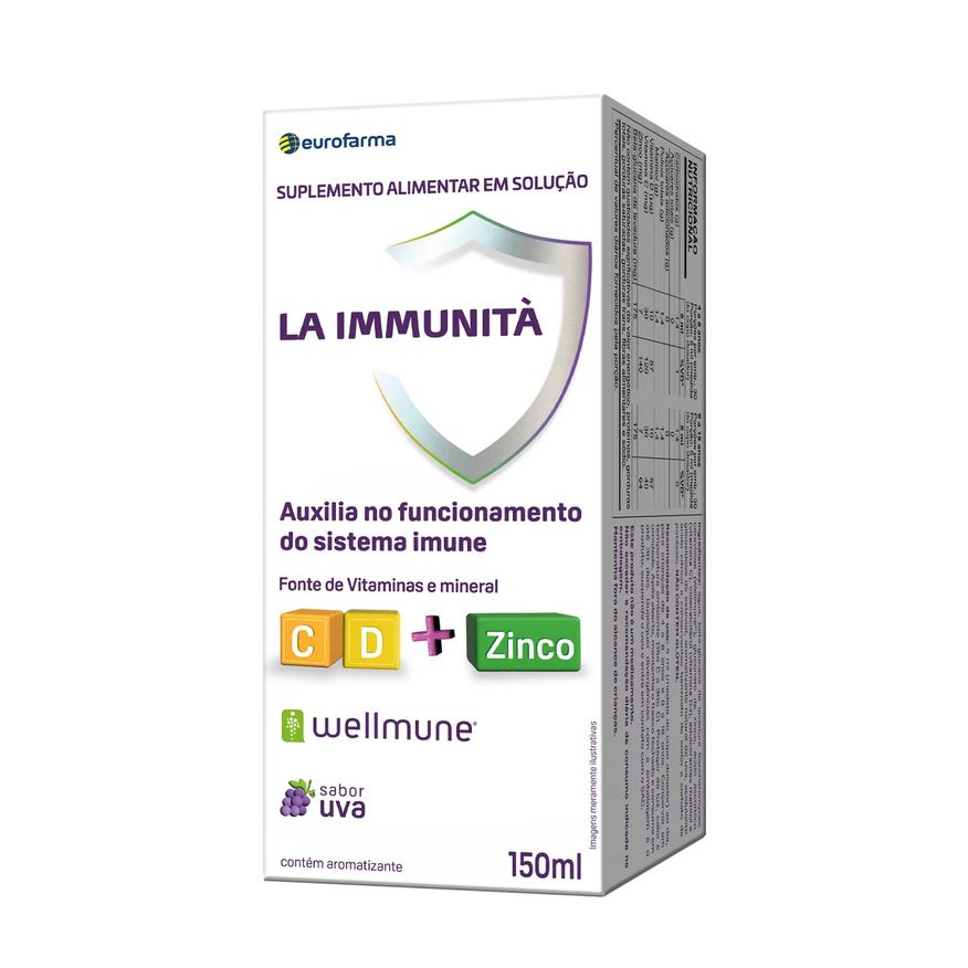 La Polivitamínico Immunità Tripla Ação frasco 150ml