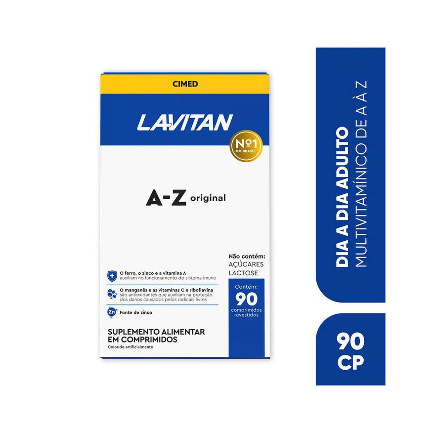 Lavitan Polivitamínico A-Z Original 90 comprimidos