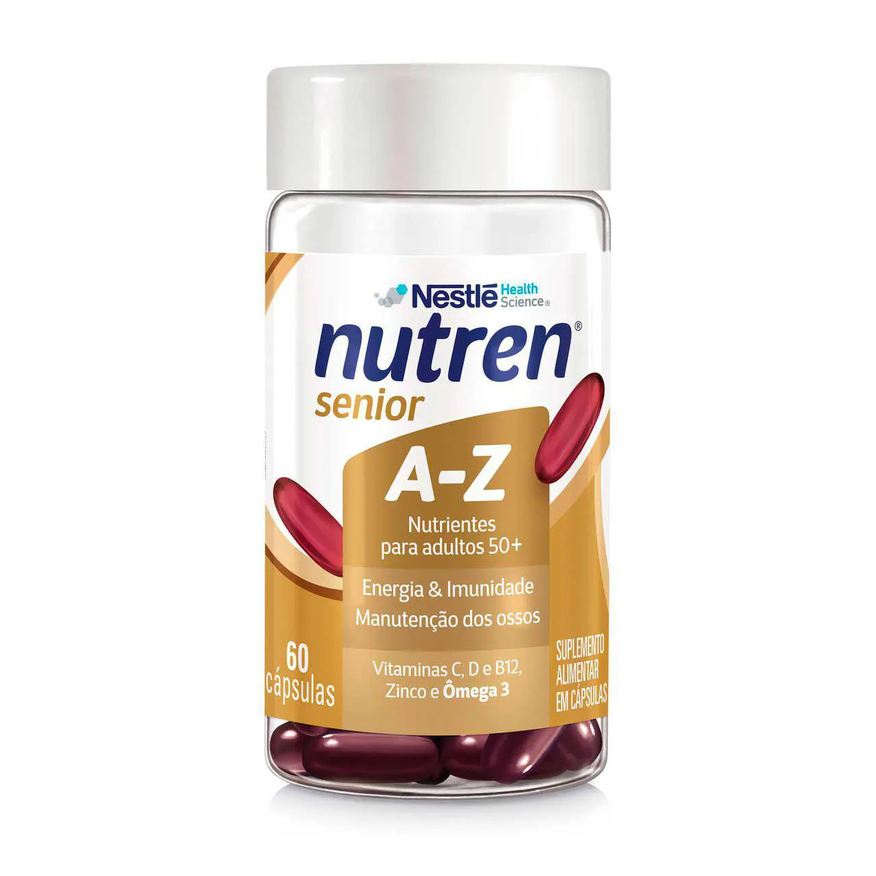 Nutren Polivitamínico Senior A-Z 60 cápsulas