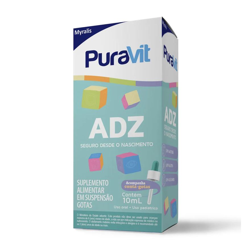 PuraVit Polivitamínico ADZ Gotas 10ml