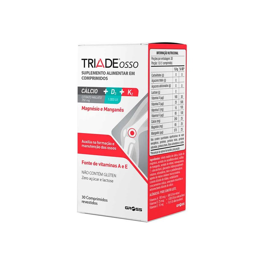 Triade Polivitamínico Osso 30 comprimidos