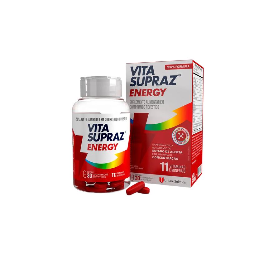 Vita Polivitamínico SuprAZ Energy 30 comprimidos