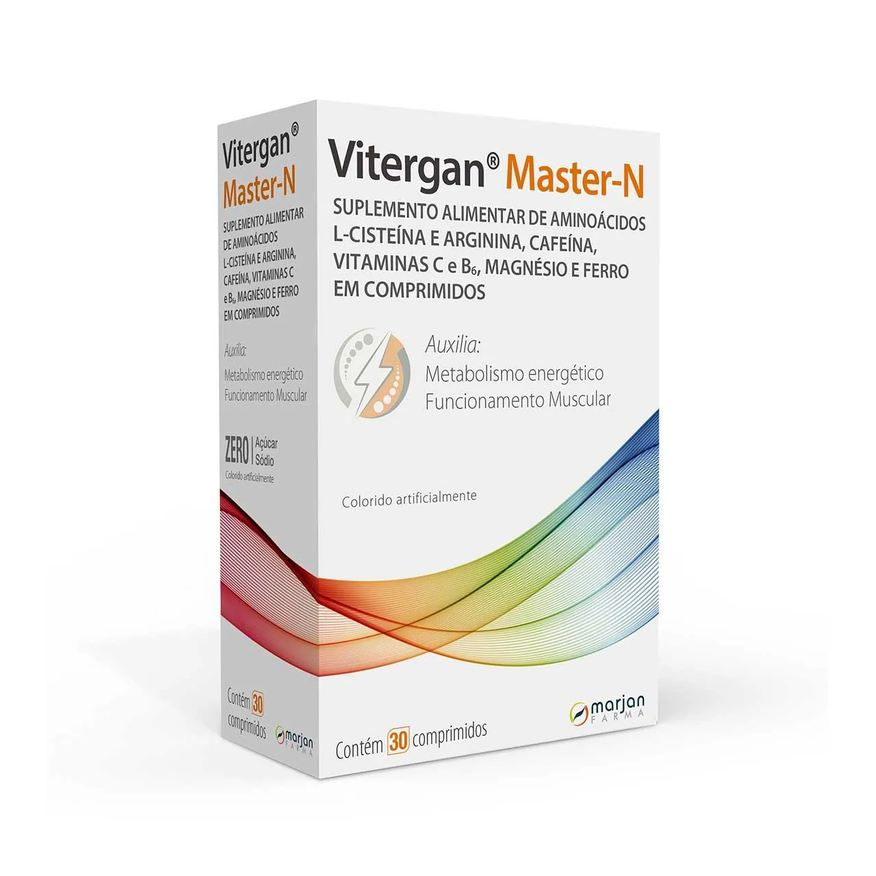 VItergan Polivitamínico Master N 30 comprimidos
