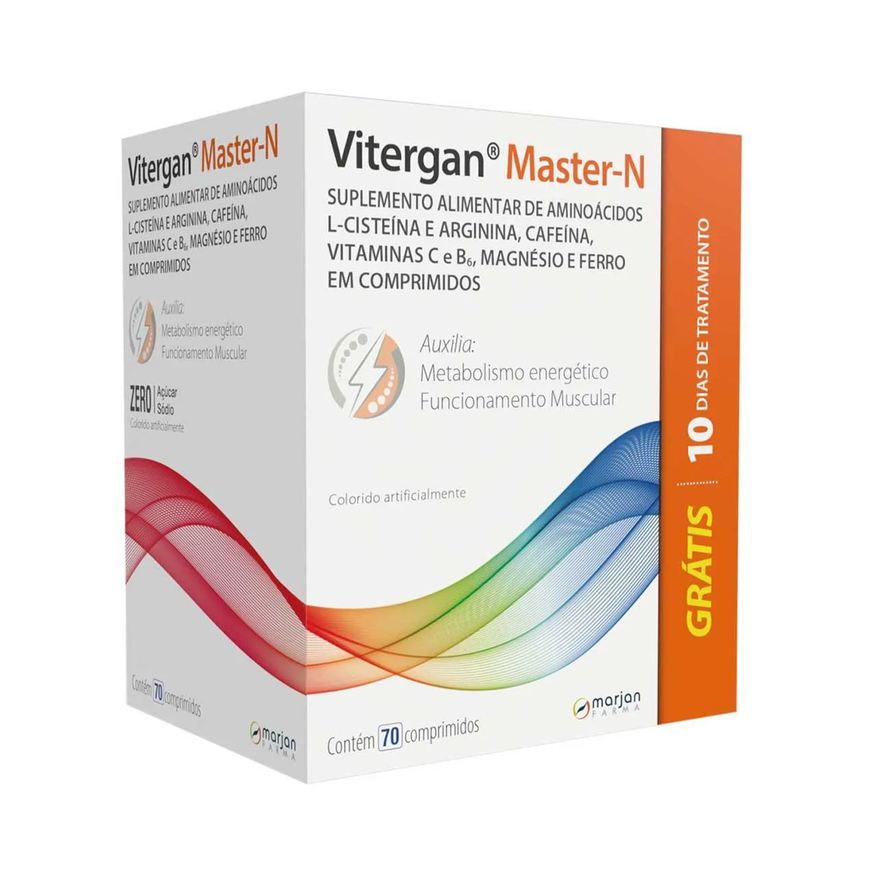 Vitergan Polivitamínico Master N 70 comprimidos