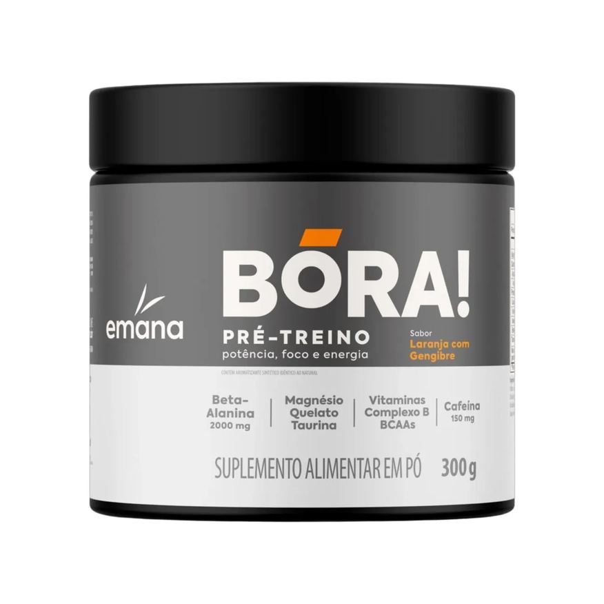Treino Pré Emana Bora! Laranja com Gengibre