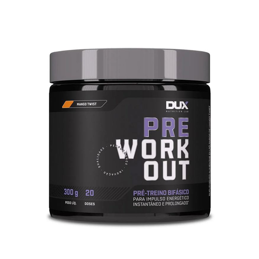 Pre Pré-treino Workout Dux Nutrition Mango Twist 300g