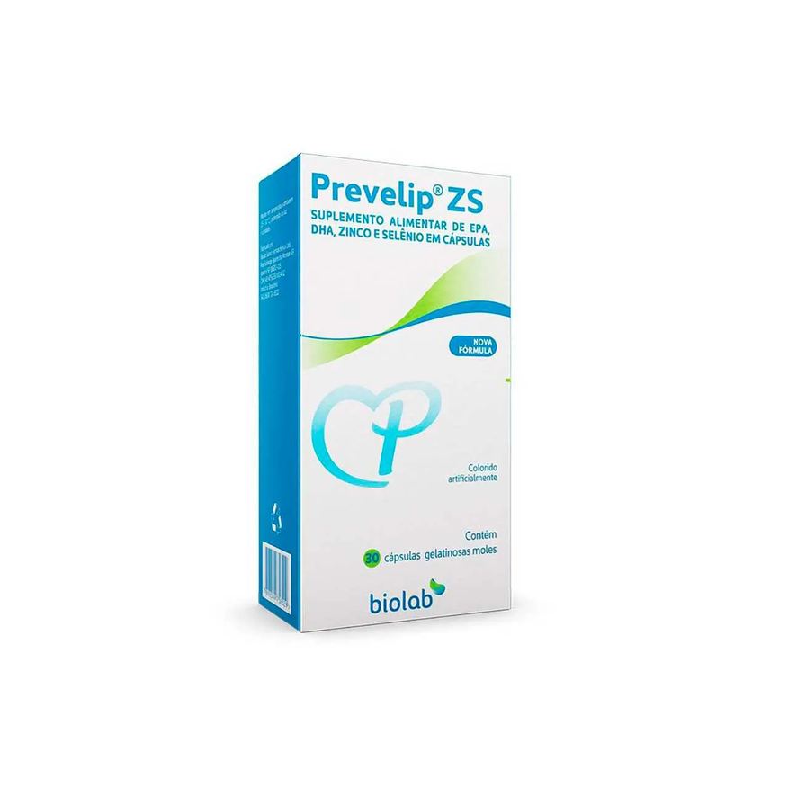 Zs Prevelip Suplemento Alimentar 30 cápsulas